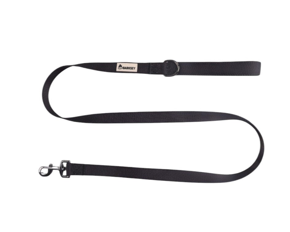 Barksey Black Nylon lead