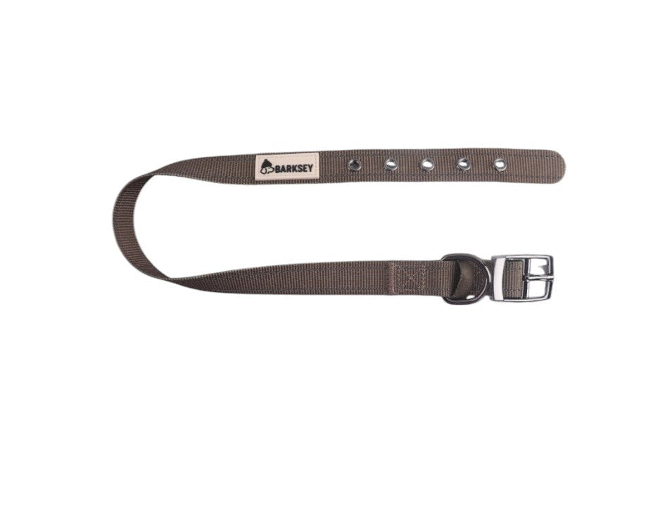 Barksey Brown dog Collar