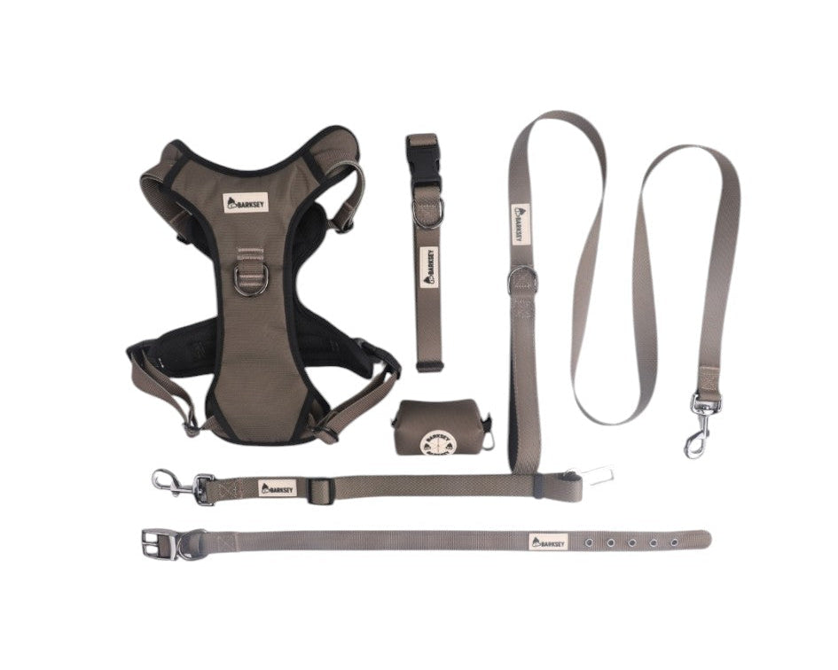 Barksey Brown Adventure Walking Set